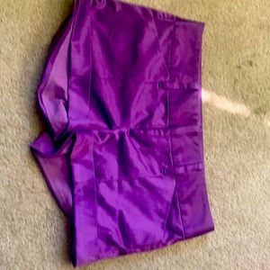 Purple shorts